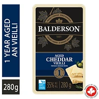 Balderson Fromage Cheddar canadien vieilli 1 an 280g