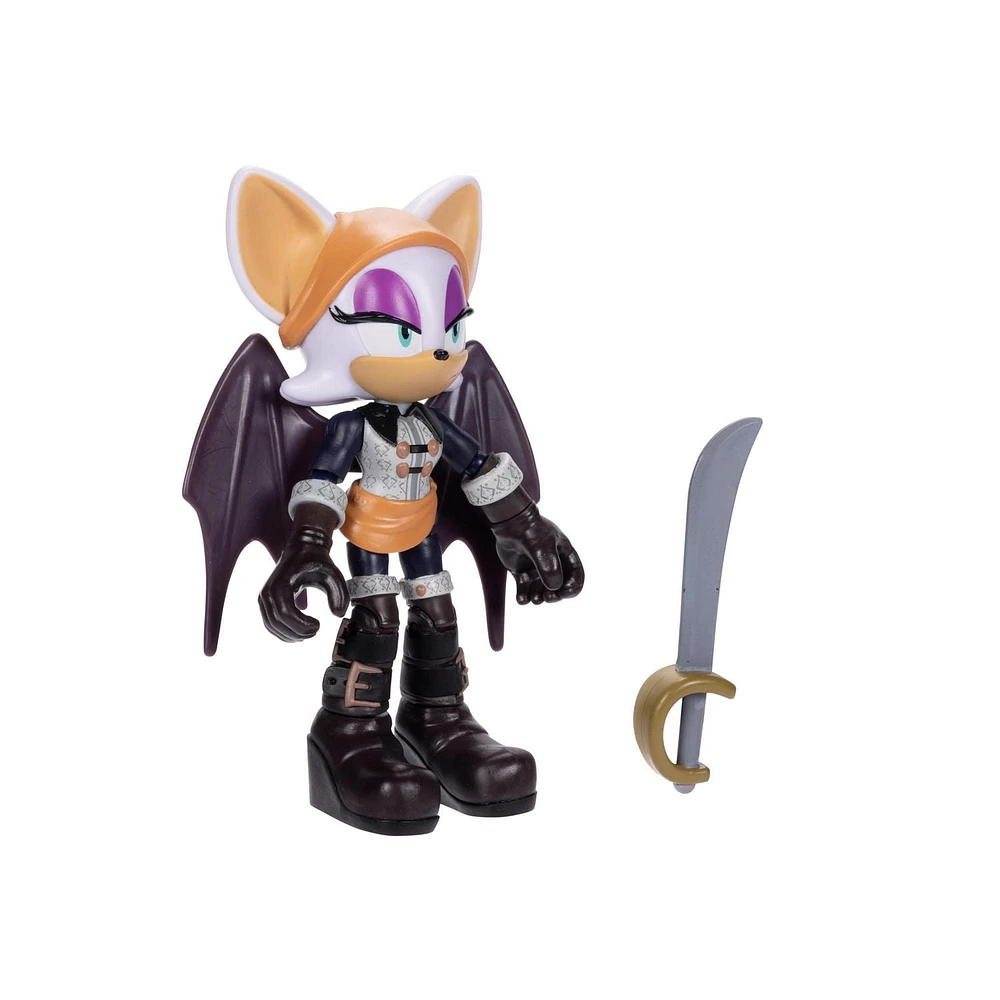 Sonic Prime 5 Inch Figure - Batten Rouge