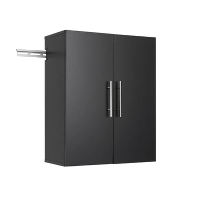 Prepac HangUps 24" Upper Storage Cabinet, Black