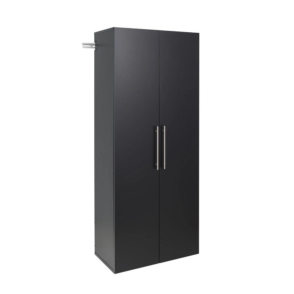 Prepac HangUps 30" Large Storage Cabinet, Black