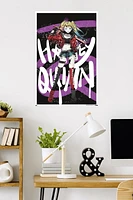 DC Comics Harley Quinn Anime - Bat Wall Poster, 22.375" x 34"