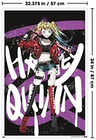 DC Comics Harley Quinn Anime - Bat Wall Poster, 22.375" x 34"