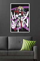 DC Comics Harley Quinn Anime - Bat Wall Poster, 22.375" x 34"