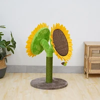 Catry Double Bloom Sunflower Cat Scratcher