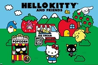 Hello Kitty and Friends: 21 Core - Field Wall Poster, 22.375" x 34"