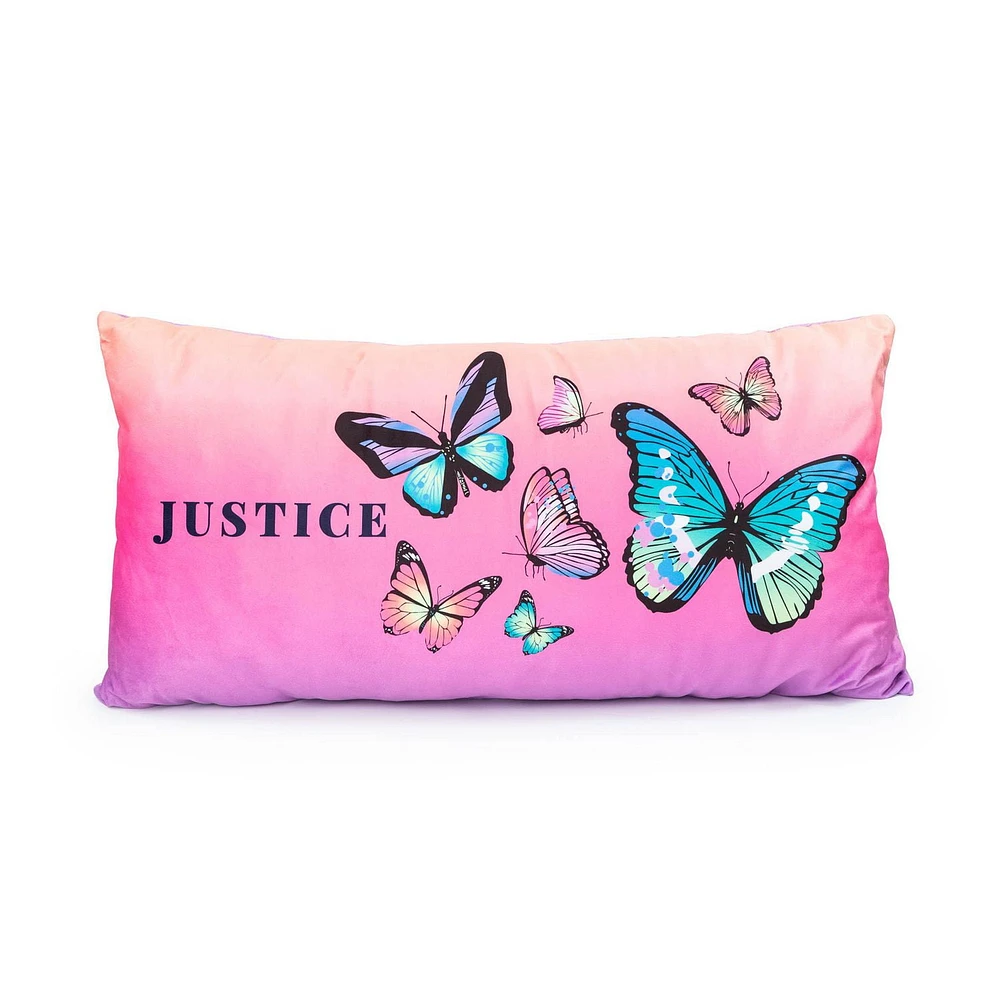 Justice Butterfly Vibes Plush Body Pillow