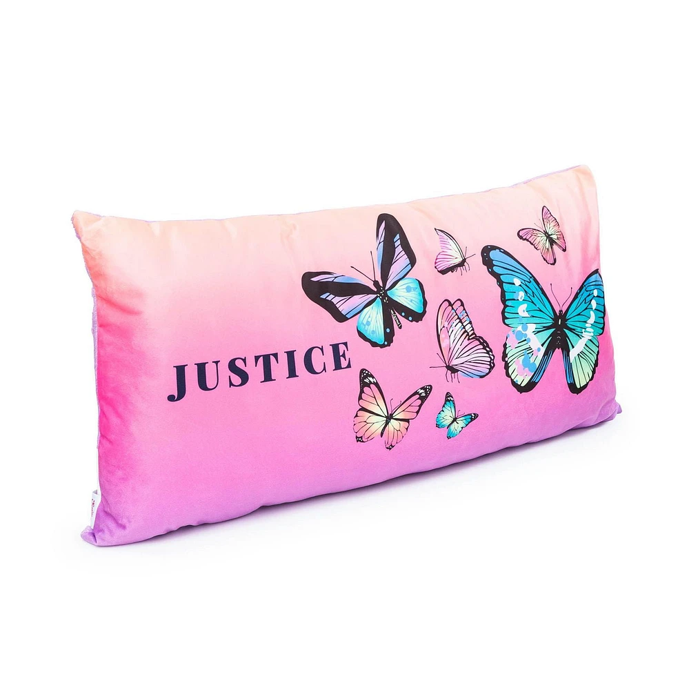 Justice Butterfly Vibes Plush Body Pillow