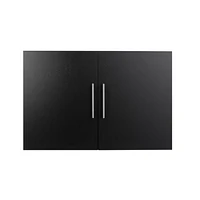 Prepac HangUps 36" Upper Storage Cabinet, Black