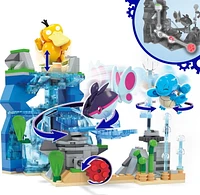 MEGA Pokémon Aquatic Adventure Building Toy Kit, with 3 Action Figures (319 Pieces) for Kids, Ages 8+