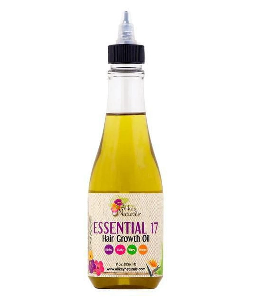 Alikay Naturals Essential 17 Huile de Croissance des Cheveux 8 fois
