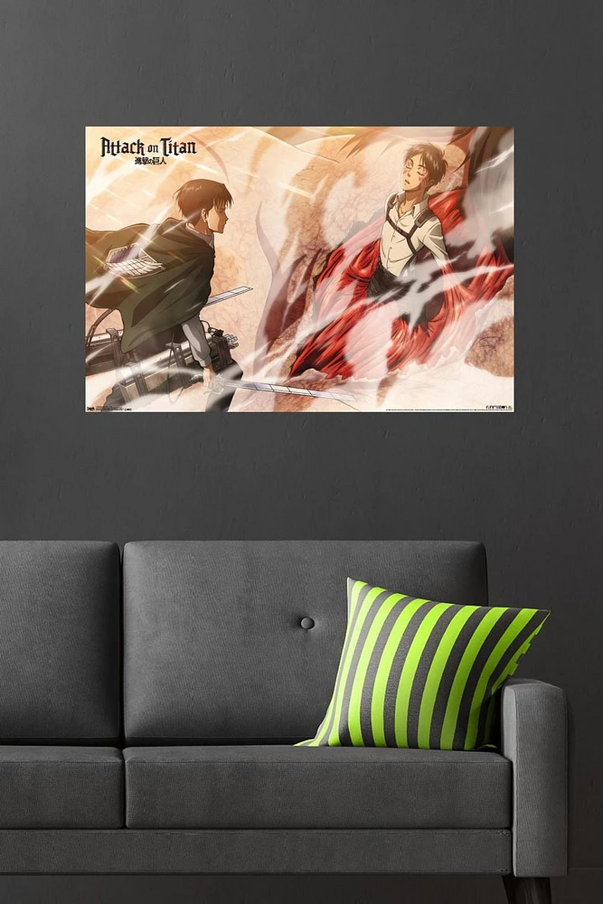 Attack on Titan - Wind Wall Poster, 22.375" x 34"