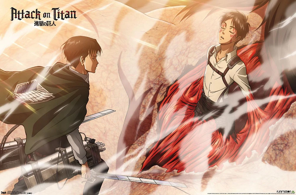 Attack on Titan - Wind Wall Poster, 22.375" x 34"