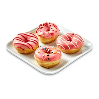 Two-Bite Strawberry Iced Donuts, 12 donuts, 227 g