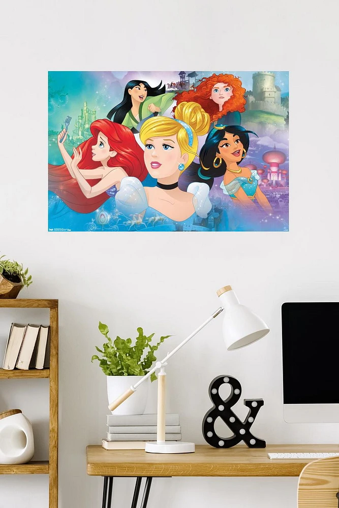 Disney Princess - Gaze Wall Poster, 22.375" x 34"