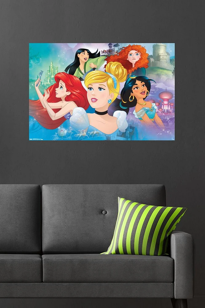 Disney Princess - Gaze Wall Poster, 22.375" x 34"