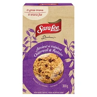 Sara Lee®  Oatmeal & Raisin Cookies, 300 g