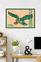 NFL Philadelphia Eagles - Retro Logo 14 Wall Poster, 22.375" x 34"