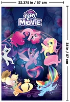 Hasbro My Little Pony Movie - Underwater Wall Poster, 22.375" x 34"