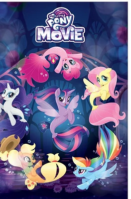 Hasbro My Little Pony Movie - Underwater Wall Poster, 22.375" x 34"