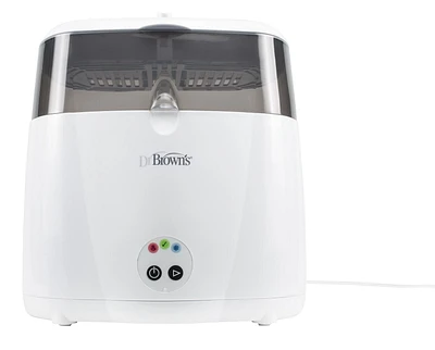 Dr. Brown's Deluxe Electric Baby Bottle and Pacifier Sterilizer, Sterilizes six bottles
