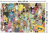 Rick And Morty - Group Wall Poster, 22.375" x 34"