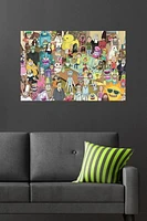 Rick And Morty - Group Wall Poster, 22.375" x 34"