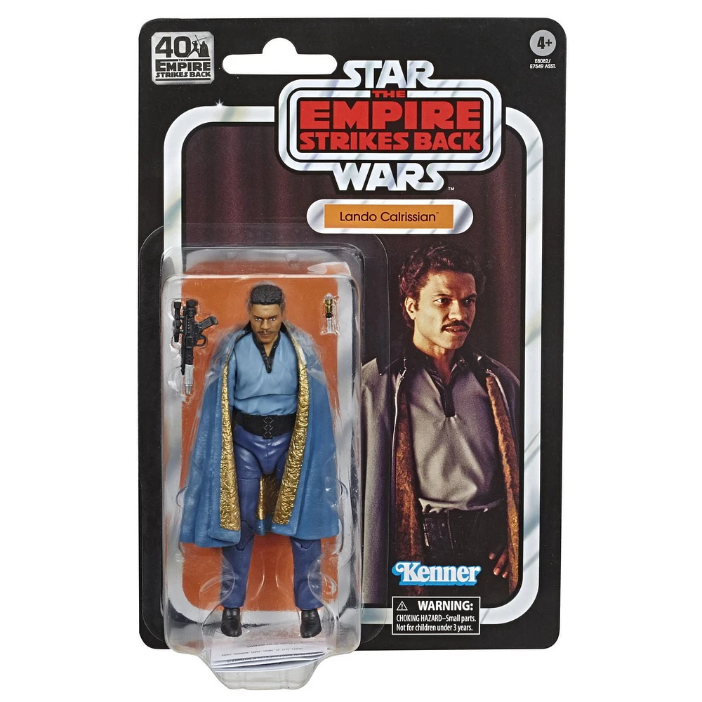 Star Wars The Black Series Lando Calrissian 6-Inch-Scale Star Wars: The Empire Strikes Back 40TH Anniversary Collectible Action Figure