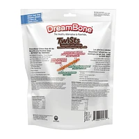 DreamBone Chicken Wrapped Twist Sticks Peanut Butter 36ct, 252g