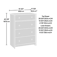 Sauder River Ranch 4-Drawer Chest