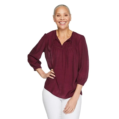 Iyla Women's 3/4 Sleeve Top