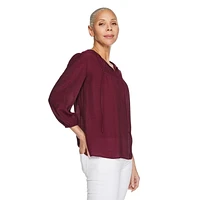 Iyla Women's 3/4 Sleeve Top