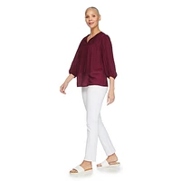 Iyla Women's 3/4 Sleeve Top