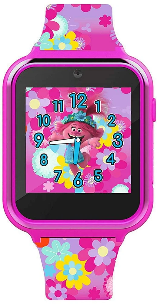 Montre interactive à écran tactile avec caméra Trolls