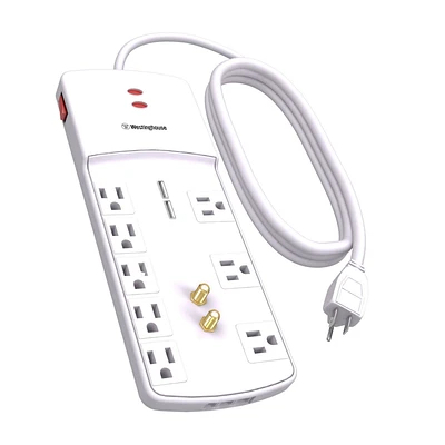 Westinghouse 8-Outlet USB 3000J Workstation Surge Protector