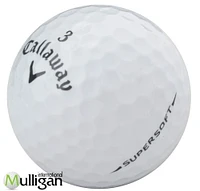 Mulligan - 36 Callaway Supersoft 5A Recycled Used Golf Balls, White