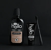 Hello Activated Charcoal Mouthwash - 473mL, Hello Charcoal Mouthwash