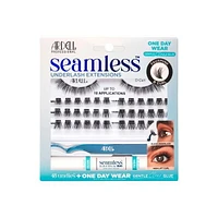Ardell - Seamless 1 Day Extensions D Curl Kit - 48 pcs, Ardell Eyelash