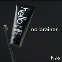 Hello Activated Charcoal Fluoride Free Toothpaste - 82 mL, Hello Charcoal Toothpaste