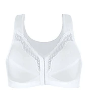 Exquisite FORM® entièrement -#9600531 Soutien-gorge de posture couvrant, à bonnets souples et en coton, dentelle, fermeture sur le devant, sans fil Tailles Disponibles 38C - 46DD