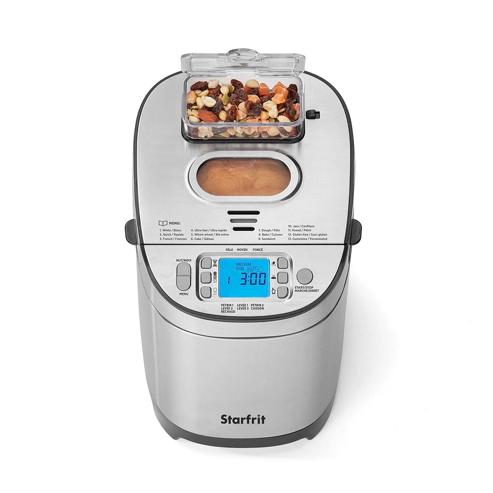 Starfrit Electric Bread Maker, Kneads and bakes