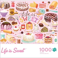 Buffalo Games - Contemporary Art - Life Is Sweet - 1000 Piece Jigsaw Puzzle