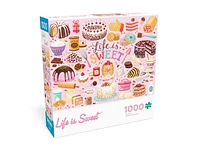 Buffalo Games - Contemporary Art - Life Is Sweet - 1000 Piece Jigsaw Puzzle