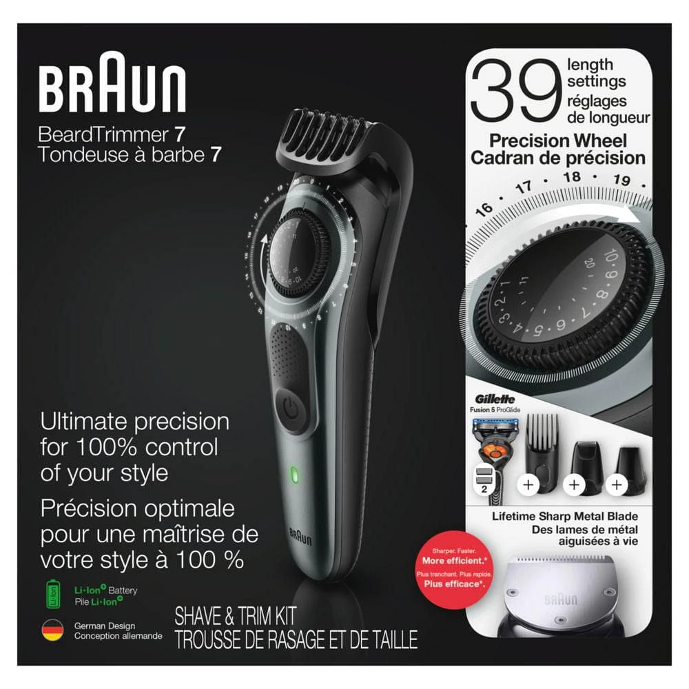 Braun Styler BT7240 Beard Trimmer and hair clipper