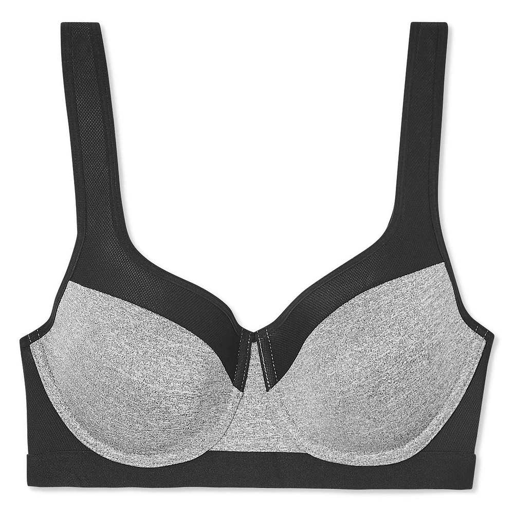 Soutien-gorge de sport pour musculation abdominale Athletic Works pour femmes Tailles 34B-42D