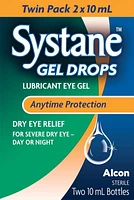 SYSTANE® Gel, Lubricant Eye Gel, Eye Gel Drops For Dry Eyes, 2 x 10 mL