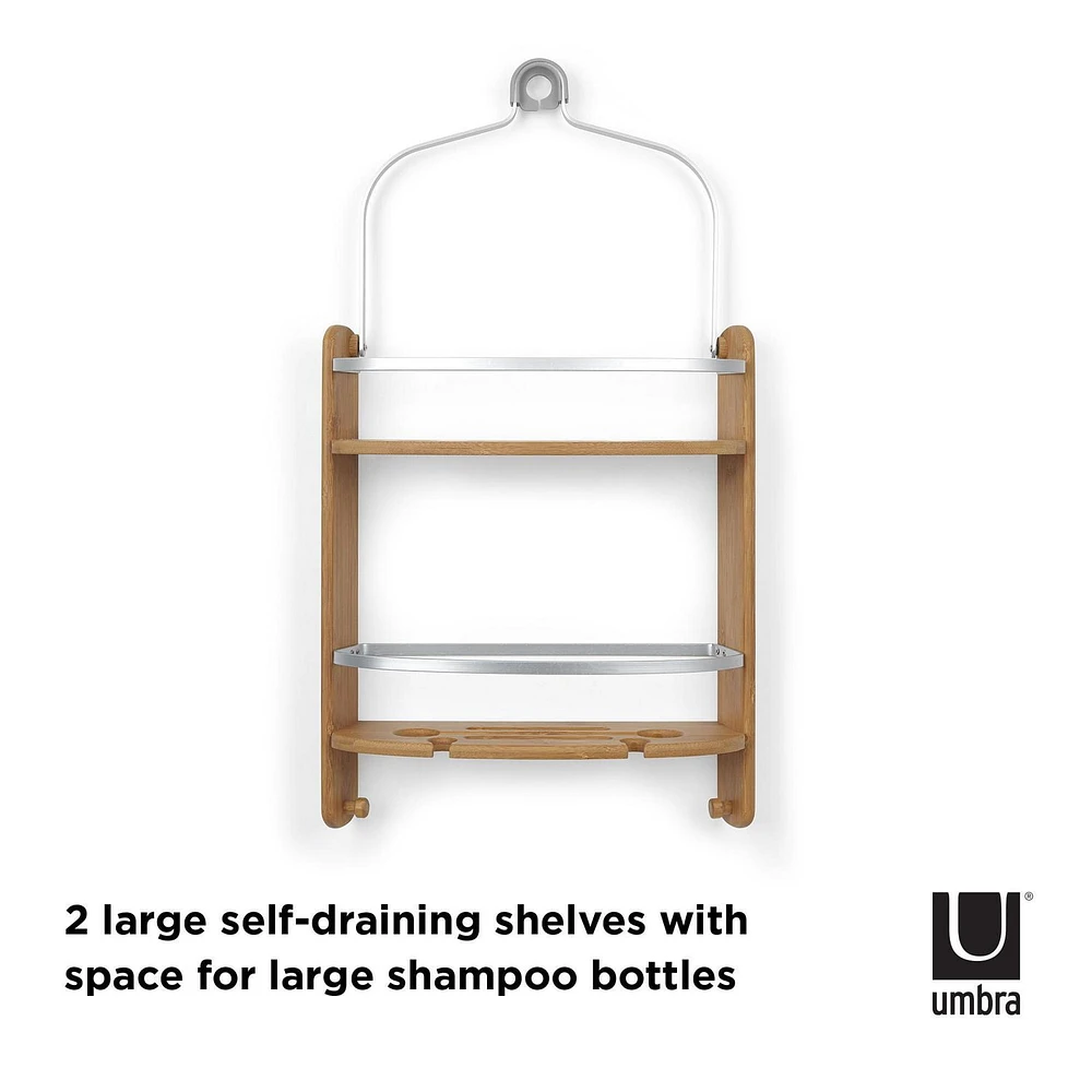 Umbra Aquala Shower Caddy,Natural