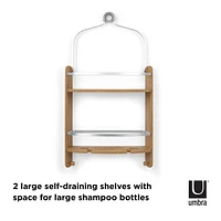 Umbra Aquala Shower Caddy,Natural