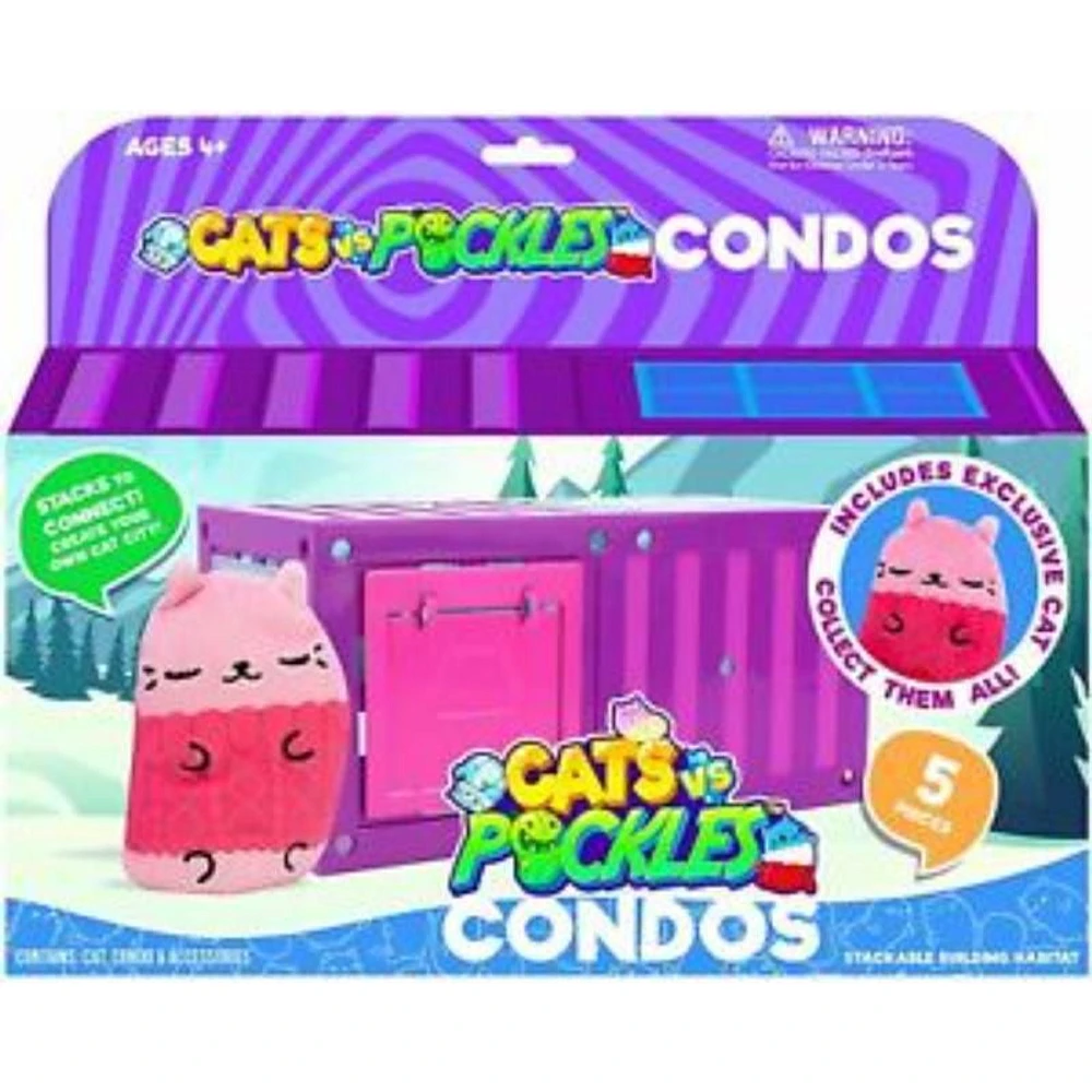 Cats Vs Pickles Condo With Exclusive Cozzy Kitty