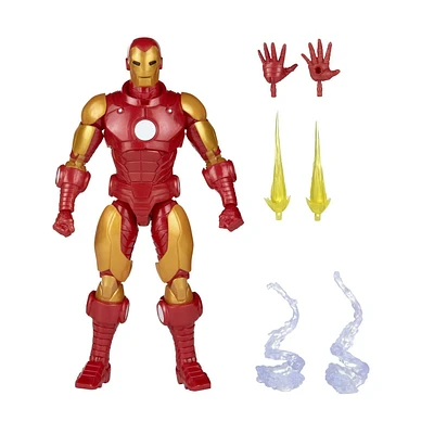 Marvel Legends Series Iron Man Model 70 Comics Armor Action Figure 6-inch Collectible Toy, 4 Accessories