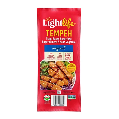 Lightlife Original Organic Plant-Based Tempeh, 227 g